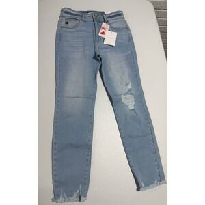 NWT Kancan High Rise Ankle Skinny 9/28 Light Wash